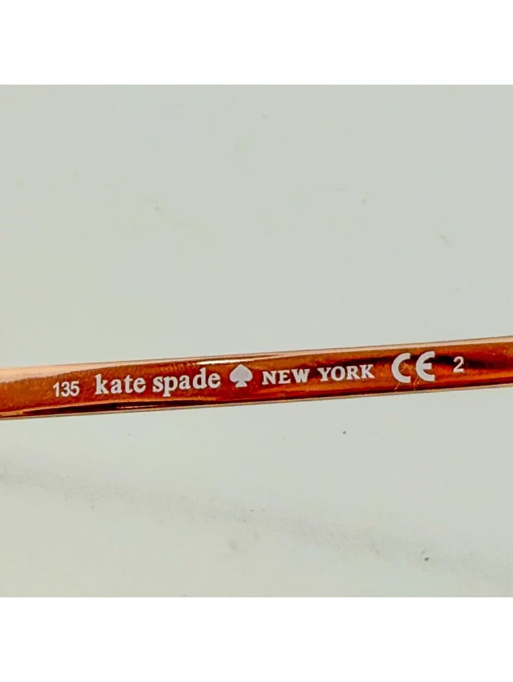 Kate Spade Gradient Sunglasses Genice/S 0RRD WI Pink/Rose Gold Cat Eye 57 mm
